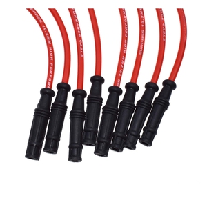 Câble de bougie <span class=keywords><strong>d</strong></span>'<span class=keywords><strong>allumage</strong></span> 10 mm pour Chevrolet CAMARO Silverado 3500 HD Corvette Cadillac GMC Sierra M8-29192 29192R 48314R - Product Image 2