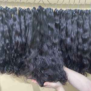 Xblhair วิกผมแท้หยิกเป็นลอนสำหรับผู้บริจาคหนึ่งคนวิกผมมนุษย์แบบหยิกเป็นลอน - Product Image 1