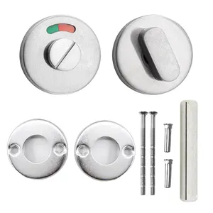 Stainless Steel Washroom Thumb Turn And Indicator