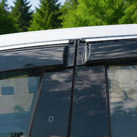 Visera Protectora para Ventana de Coche, para Byd Sealion 7, Impermeable, Autoadhesiva, Sin Daños, Fijación Firme, Accesorio Exterior para Automóvil