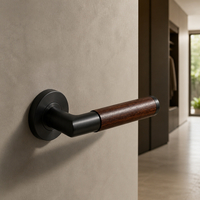 Poignée de porte en verre en acier inoxydable 304 sur mesure, type H, pour douche et salle de bain