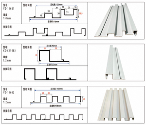 Profilé en aluminium imitation <span class=keywords><strong>bois</strong></span>, édition Great Wall, directement de l'<span class=keywords><strong>usine</strong></span>, pour la décoration murale intérieure et le revêtement de plafond extérieur. - Product Image 3