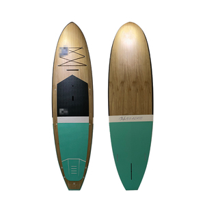 Stand-Up Paddle Board WoodSUP Bamboo <strong>Surfboard</strong> for Offshore Waters Surfing - Product Image 4