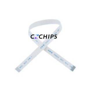 FFC-0.5-10P-200mm FFC Cable (Flexible Flat Cable) P=0.5mm Connector 10P 0.5mm 0.3mm Non-Inverting - Product Image 1