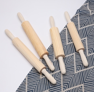 Bán Chạy Nhất Que Làm Mì Hemu Con Lăn Da Bánh Bao Con Lăn Có Thể Di Chuyển Pin Cán Gỗ - Product Image 3