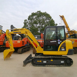 En bon état Mini-pelle Komatsu PC56 d'occasion Komatsu d'origine au Japon Pelleteuse d'occasion Pc56 KAMATSU en bonne vente - Product Image 1