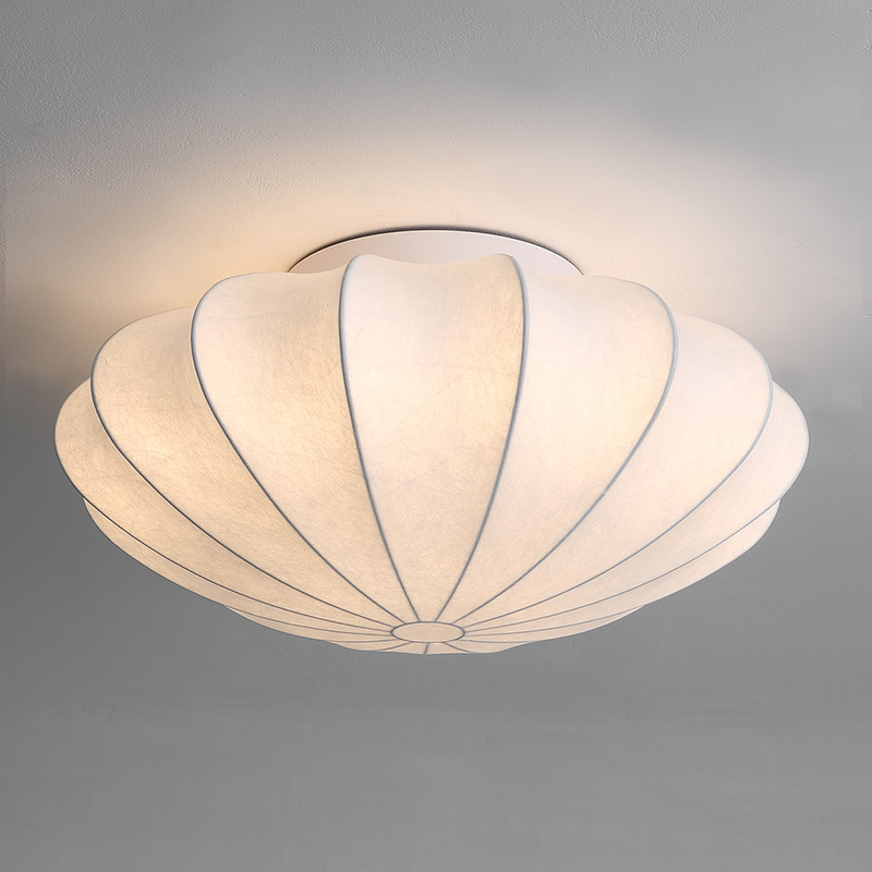 Modern Ceiling Lamp for Bedroom Living Room Silk Decorated Bedroom Living Room Dining Room Ceiling Light