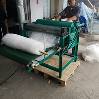 Petite machine à ouvrir les fibres de polyester, machine à carder le coton recyclé, machine à ouvrir les textiles en coton