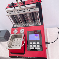 Nettoyeur et testeur d'injecteurs GDI LAUNCH SmartSafe CNC 605A, nettoyage ultrasonique direct des buses d'injection de carburant pour 6 cylindres
