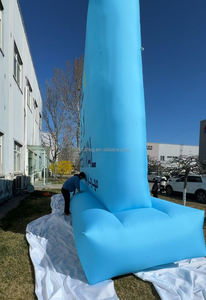 Aangepaste Led Licht Opblaasbare Reclame Display Banner Commercieel Gigant Billboard Voor Beurzen Evenementen Aangepaste Brieven Inbegrepen - Product Image 6