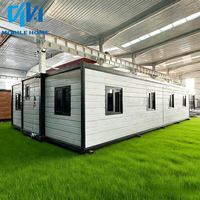 Fournisseur direct d'usine Maison modulaire Australie Tiny Home préfabriquée en acier 2 chambres Maison conteneur extensible préfabriquée