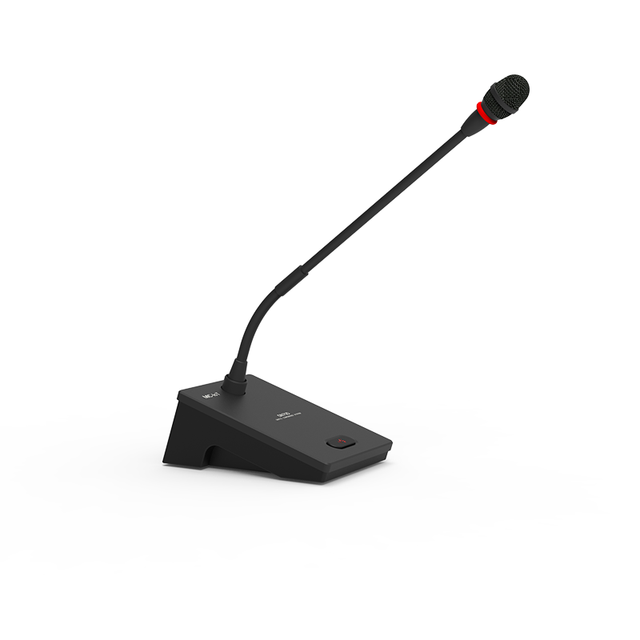 Dante Digital AOIP Network Microphone with POE Support-Dual Microphone Core Audio Conference System Voting for Meeting Rooms