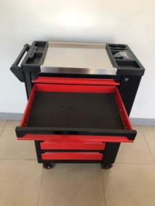 Chariot d'armoire à outils de réparation automatique avec ensemble d'outils roulants 332 pièces - Product Image 5