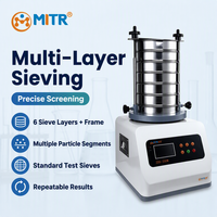 MITR Labor-Vibrationssiebmaschine Standard-Testsiebgerät für Pulverpartikelgrößenuntersuchungen