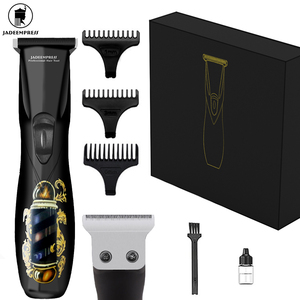 <span class=keywords><strong>Tondeuse</strong></span> à cheveux sans fil 1500 mAh pour hommes, rechargeable, avec poignée en plastique et lame en céramique, pour la barbe et les cheveux, usage domestique - Product Image 3