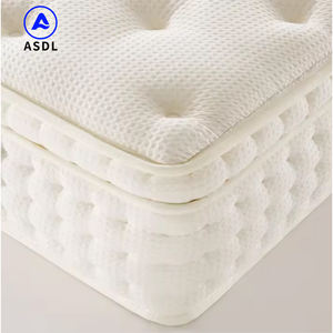 Matelas de qualité supérieure pour lit simple, <span class=keywords><strong>double</strong></span>, king et queen, qualité hôtelière, en mousse à mémoire de forme, latex naturel, ressorts ensachés 5 zones, livré en boîte - Product Image 4