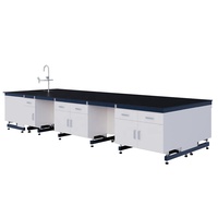 Banc de travail modulaire mobile en acier et bois, prix d'usine, banc de test de laboratoire pour hôpital, atelier, école