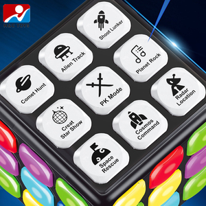 Cube spatial électronique avec écran d'affichage, lumière colorée rechargeable, cube à clés, <span class=keywords><strong>9</strong></span> jeux de <span class=keywords><strong>puzzle</strong></span> amusants - Product Image 4