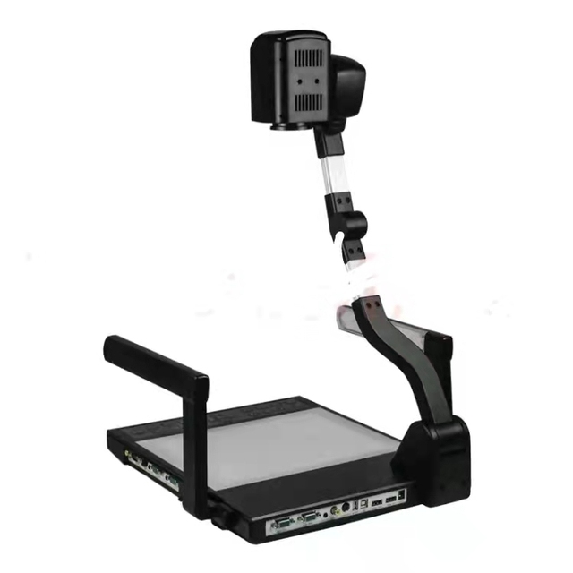 Visualizer for Classroom Document Digital Podium 8MP Camera VGA Port Document Scanning