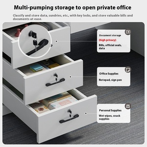 Set Moderno di Scrivania e Sedia per Computer in Legno per Ufficio o Camera da Letto - Product Image 4