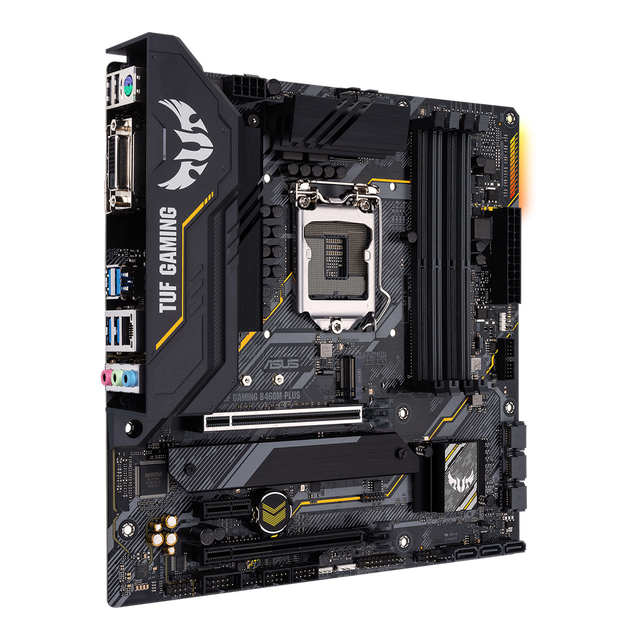 Cheap for ASUS TUF GAMING B460M-PLUS Motherboard Micro-ATX LGA1200 10th Gen Intel I7/I5/I3 DDR4 128GB Max M.2 B460 for Desktop