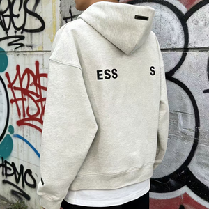 <span class=keywords><strong>Sweat</strong></span>-shirts à capuche surdimensionnés <span class=keywords><strong>North</strong></span> Manufacture 500 Gsm en tissu French Terry, épaules tombantes, sans cordon, lourds, surdimensionnés, pour hommes - Product Image 5