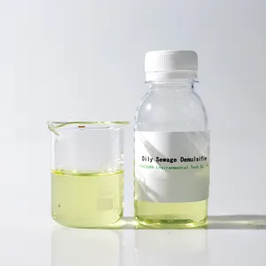 Demulsifier Fábrica de productos químicos de tratamiento de agua Agentes demulsificantes Solución de polímero catiónico Demulsifier