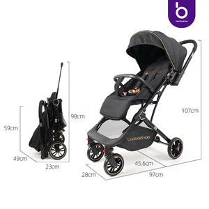 Xe đẩy em bé dễ dàng gấp thành phố sang trọng xe tập đi xe đẩy em bé 0 36 tháng Xe đẩy du lịch sơ sinh - Product Image 5