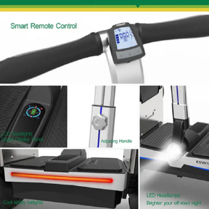 Eswing 2024 ราคาโรงงาน สกู๊ตเตอร์ทรงตัวอัตโนมัติแบบกันน้ำ ยางใหญ่ 19 นิ้ว สำหรับลาดตระเวน ES6/ES6C สกู๊ตเตอร์ทรงตัวแบบพับได้ - Product Image 3