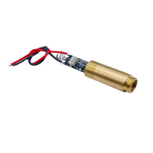 Module laser 12 mm vert/point 5 mW 10 mW 532 nm, résistance réglable, interrupteur à bouton-poussoir, tête laser 3 V, laser vert - Product Image 4