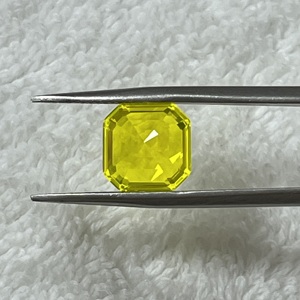 พลอย YAG คุณภาพสูง ขัดเงาด้วยมือจาก DS Gems รูปทรง Asscher Cut สำหรับทำเครื่องประดับ - Product Image 2