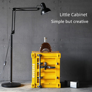 Nhỏ công nghiệp lưu trữ tủ thanh màu đỏ truy cập dầu container phong cách tủ kim loại lưu trữ Kệ & kệ đơn vị - Product Image 3