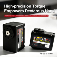 Motor de 12V, 14kg.cm, Carcasa de Plástico, 360° °   Servo TTL de Doble Eje con Codificación Magnética HL-2915-C001