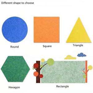 OEM फैक्टरी महसूस किया पॉलिएस्टर फाइबर पर्यावरण के अनुकूल ध्वनि सबूत अवशोषित छत ध्वनिक पैनल सिनेमा संगीत कमरे घर सजावट - Product Image 6