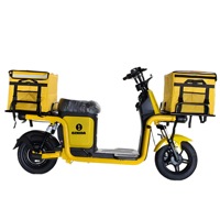 Vélo électrique 1000W 60V avec cadre en acier et batterie 60V V8, idéal pour la livraison de marchandises et de repas - Vente en gros directe usine Chine 2026