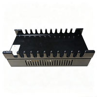 Boîtier en alliage d'aluminium, station de charge USB-C PD PPS 200W à 10 ports avec support pour téléphone, chargeur rapide PD 30W 45W