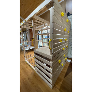 Nhà Chơi Trẻ Em Bằng Gỗ Rắn Sân Chơi Bằng Gỗ Nhà Chơi Trẻ Em Với Bộ Đồ Chơi Bằng Nhựa - Product Image 5