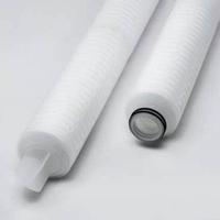 Kartrid Filter aliran tinggi mudah dipasang untuk mengklarifikasi dan menyaring susu dan jus