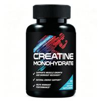 Kapsul Creatine Creatine Monohydrate Mikronisasi untuk Dukungan Otot di Gym, Suplemen Diet Olahraga