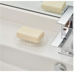 InterDesign 30100 Jabonera Ovalada Transparente Moderna <span class=keywords><strong>y</strong></span> Duradera para Baño - Product Image 5