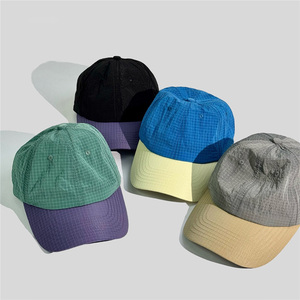 Cappello da Baseball in Nylon a 6 Pannelli Non Strutturato, Leggero, Impermeabile, Antisudore, con Logo Ricamato Personalizzato e Cinturino Colorato - Product Image 2