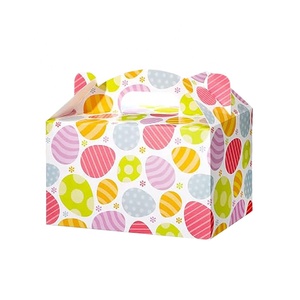 Huevos pintados para niños, embalaje de regalo, papel recubierto grueso, Pascua ciega de caja misteriosa, <span class=keywords><strong>cajas</strong></span> de manzana y chocolate para regalos - Product Image 2