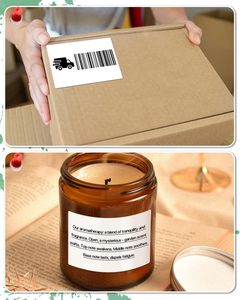 Etiquetas Adhesivas de Papel Térmico Rectangulares Blancas de <span class=keywords><strong>3x2</strong></span> Pulgadas para Uso en Supermercados, Compatibles con Impresoras de Etiquetas Térmicas - Product Image 5