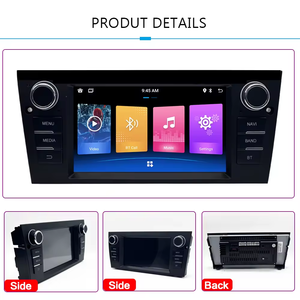 Lelv 8 core 2 DIN Android 13 xe đa phương tiện đài phát thanh Video Player cho BMW <span class=keywords><strong>3</strong></span> Series E90 E91 E92 e93 Stereo Carplay GPS DVD Player - Product Image 6