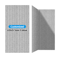 Panneau acoustique en feutre PET de couleur personnalisée, fibre de polyester absorbant le son pour la décoration murale de la maison et du bureau, pour salle de sport et bureau