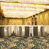 Restaurant Nylon Imprimé Broadroom Axminster Tapis Casino Porker Salle de jeux Casino mur à mur Tapis d'exposition
