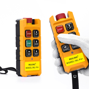 ML-P4 + 24V Công nghiệp điều khiển từ xa 4 cao PC Crane hoist Chuột 868MHz bảo vệ tự động sốc nhiệt độ cán - Product Image 1