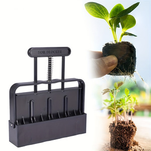 Bloqueador de Suelo, Molde para Bloques de Arcilla 5x5 cm, Herramienta de Jardinería para Plantar y Cultivar Plántulas - Product Image 2