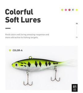 10 couleurs en Stock dur filaire <span class=keywords><strong>pas</strong></span> <span class=keywords><strong>cher</strong></span> leurre souple PVC doux Vibes Shads pêche en plastique souple leurre 11.5cm doux Vibe leurre <span class=keywords><strong>de</strong></span> pêche - Product Image 3