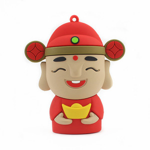 DY-001 populaire carton figure 2600mah banque de puissance pour téléphone portable style chinois dieu de la richesse banque de puissance jetable - Product Image 2
